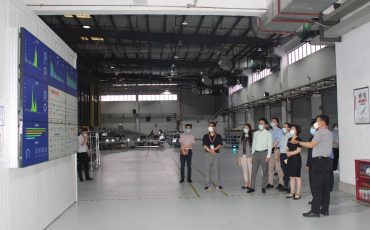 熱烈歡迎商務(wù)部財務(wù)司等領(lǐng)導(dǎo)蒞臨視察調(diào)研